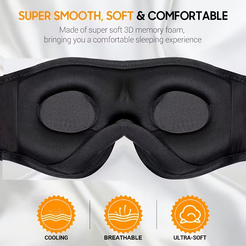Wireless Sleep Mask with Bluetooth 5.2 Headphones