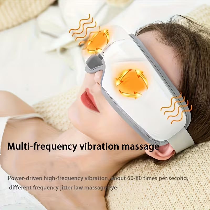 Smart Eye Massager – 5 Modes, Heated & Foldable