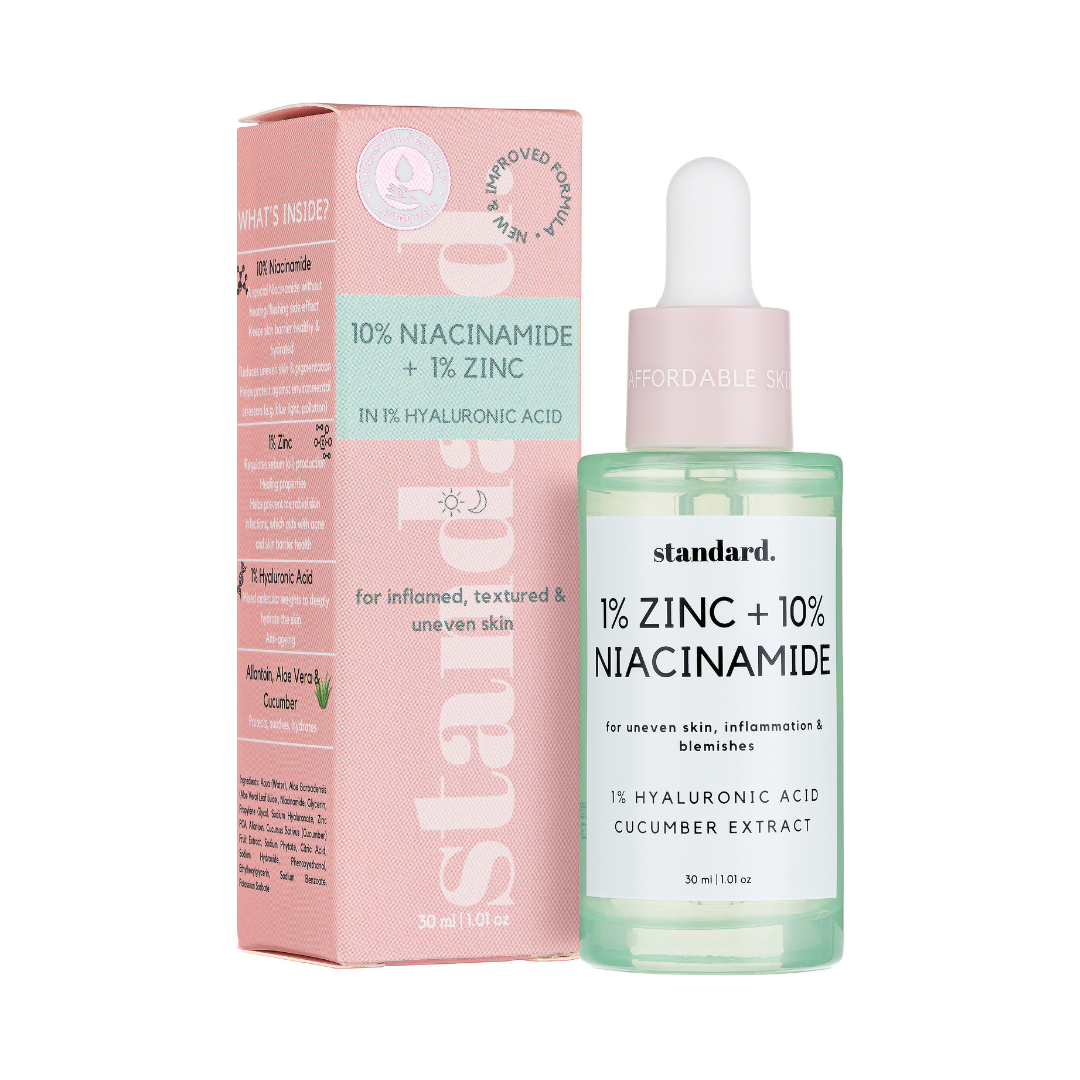 10% Niacinamide & 1% Zinc Serum with Hyaluronic Acid