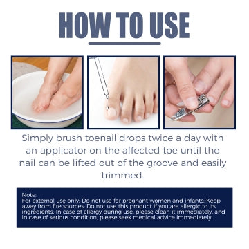 Nail Repair Oil Soothes & Strengthens Toenails