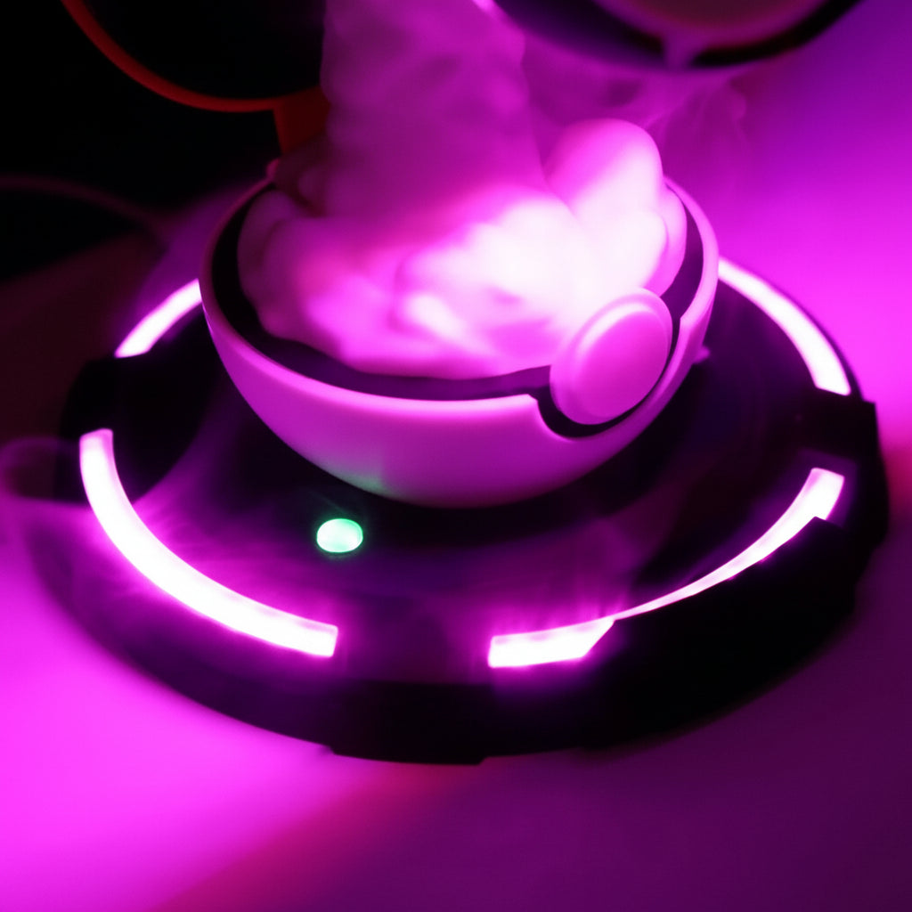 Gastly Animated Character Air Humidifier with Purple LED Mist