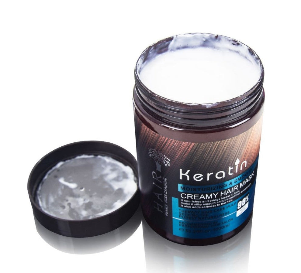 keratin Hair Shampoo, Conditioner & Mask