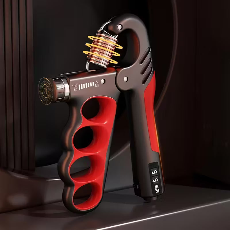 Adjustable Hand Gripper 5–100KG – Grip Strength Trainer with Mechanical Counter