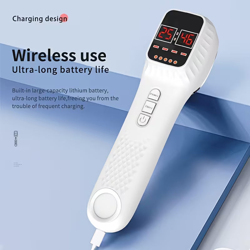 USB Rechargeable Red Light Therapy Device (650nm & 808nm) – Handheld Body, Face & Joint Care Tool
