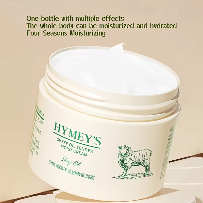 Moisturizing Lanolin Face & Body Cream – Gentle Nourishing Skincare