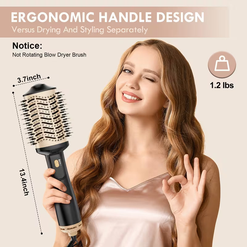 4-in-1 Hair Dryer Brush – Professional Hot Air Volumizer
