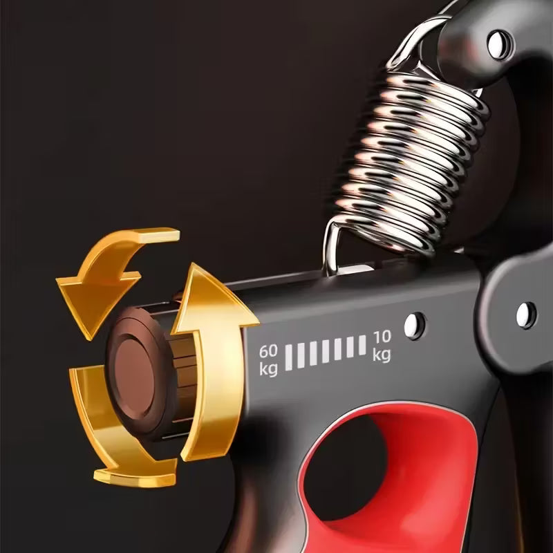 Adjustable Hand Gripper 5–100KG – Grip Strength Trainer with Mechanical Counter