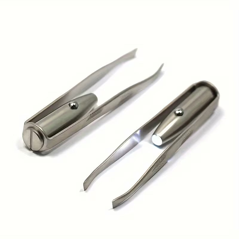 LED Eyebrow Tweezer – Precision Light Hair Removal Tool