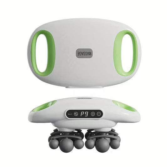 18-Head Electric Body Massager with Heat & Vibration | USB Rechargeable