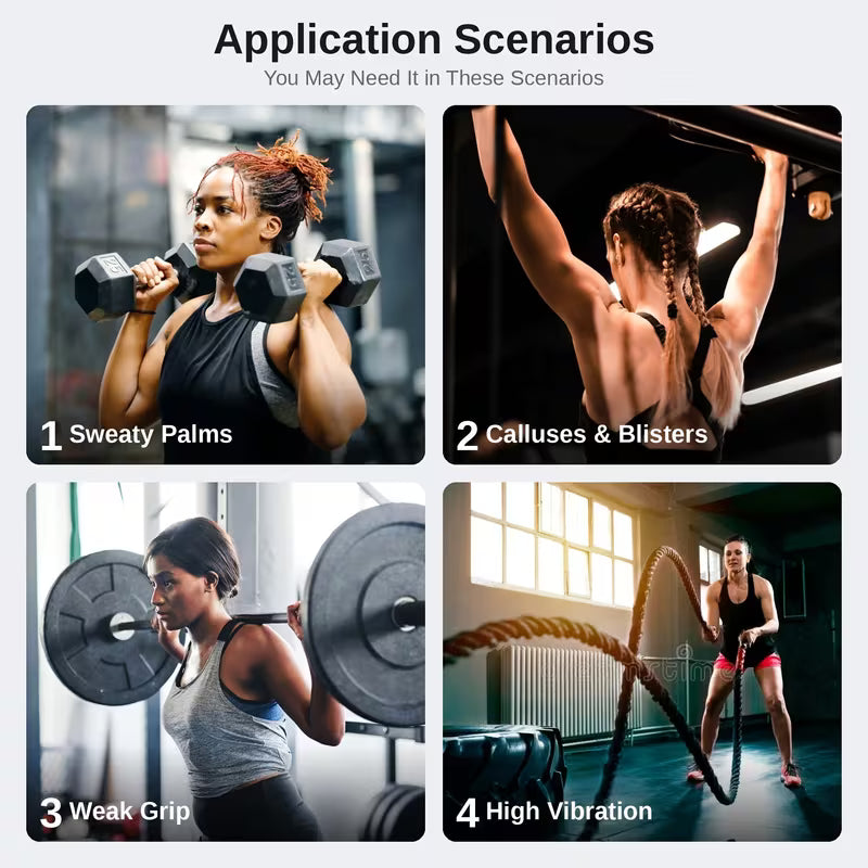 Fingerless Workout Gloves – Breathable Gym & Cycling Grip