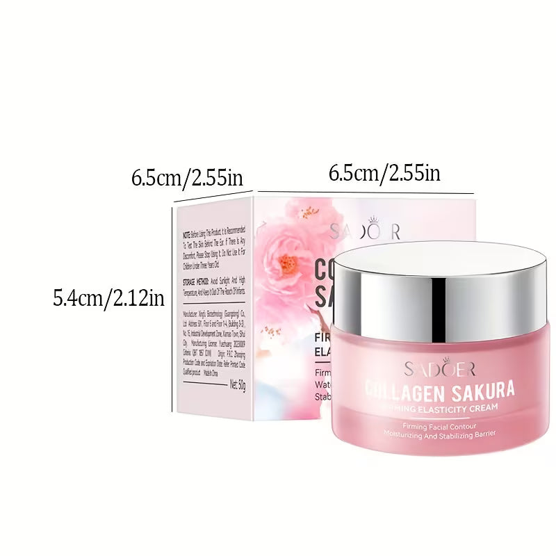 Sakura Collagen Moisturizing Face Cream – Smooth & Delicate Skin Care