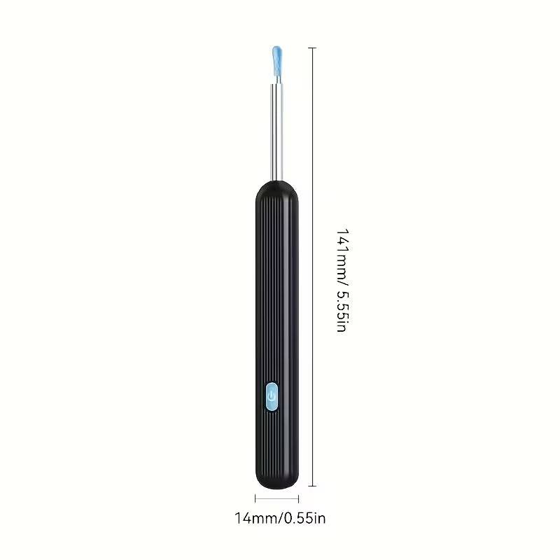 Wireless Earwax Removal Tool with Camera & Light – Smart Visual Ear Cleaner Kit