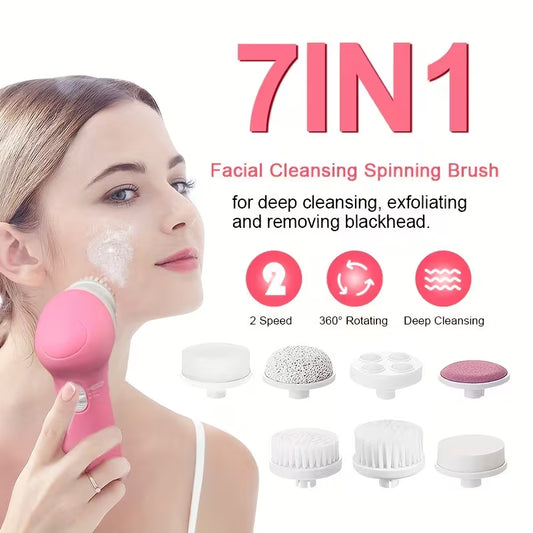 7-In-1 Face Cleaner & Beauty Massager