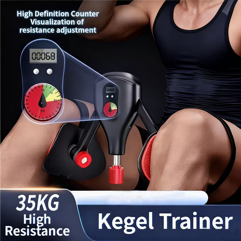 1pc Male & Female Thigh Trainer – Adjustable Resistance Kegel & Inner Thigh Exerciser