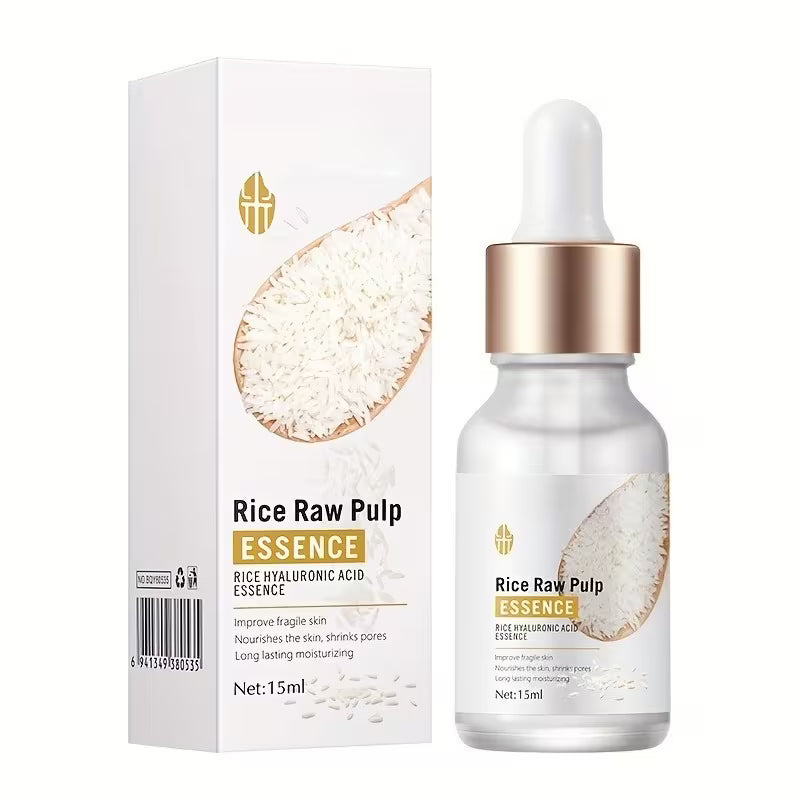 Long-Lasting Hyaluronic Acid & Rice Raw Pulp Serum – Hydrating & Pore Minimizing
