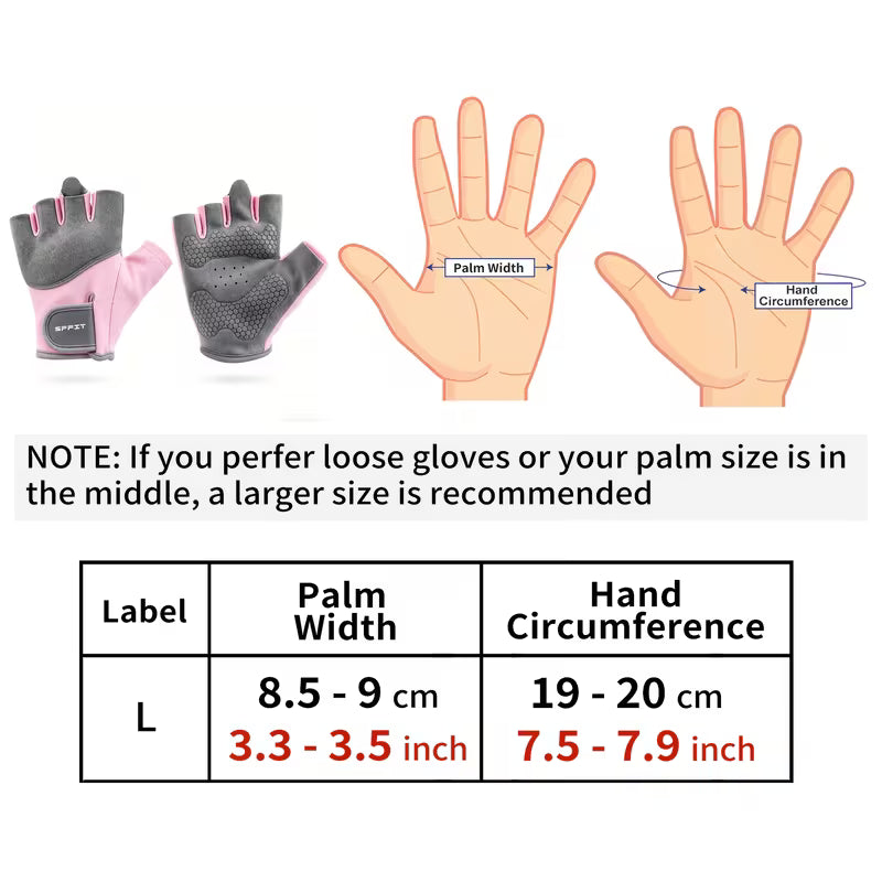 Fingerless Workout Gloves – Breathable Gym & Cycling Grip