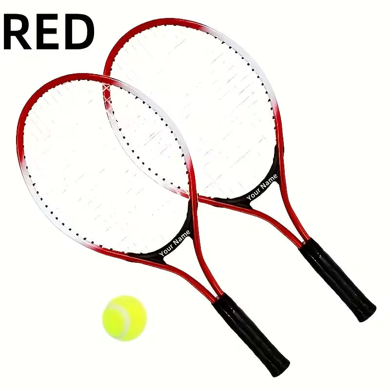 Customized 3pcs Tennis Racket Set with Ball Case