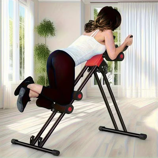 Adjustable Abdominal Trainer – 5-Level Foldable Core Machine