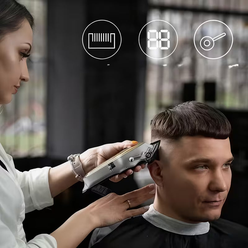 Professional Digital Hair Clipper (Clipper Only)
