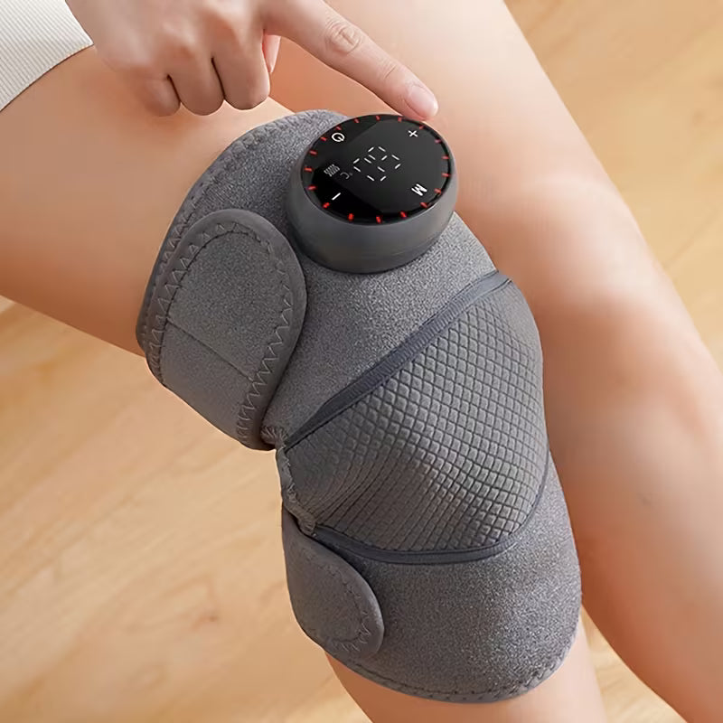 Heated Knee Massager with Mugwort – USB Joint Relief