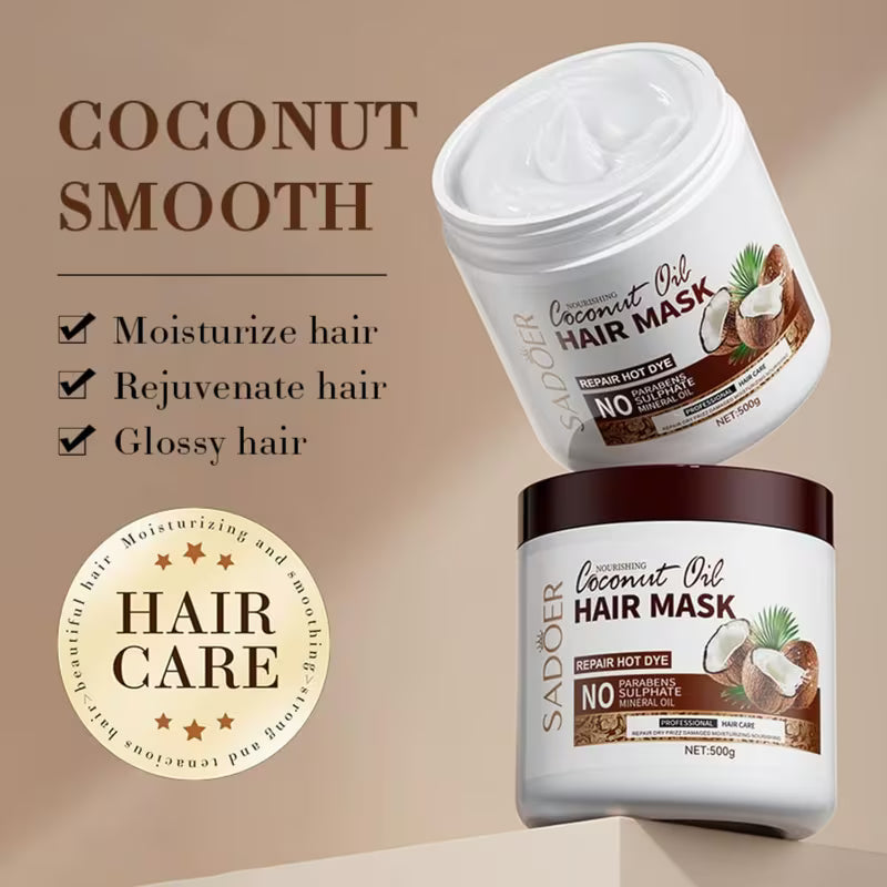 Coconut Deep Repair Hair Mask 500g