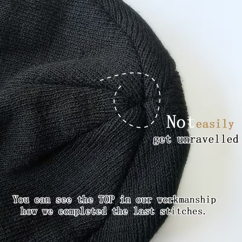 Autumn Winter Bluetooth Knitted Hat – Wireless Headset, Noise Reduction