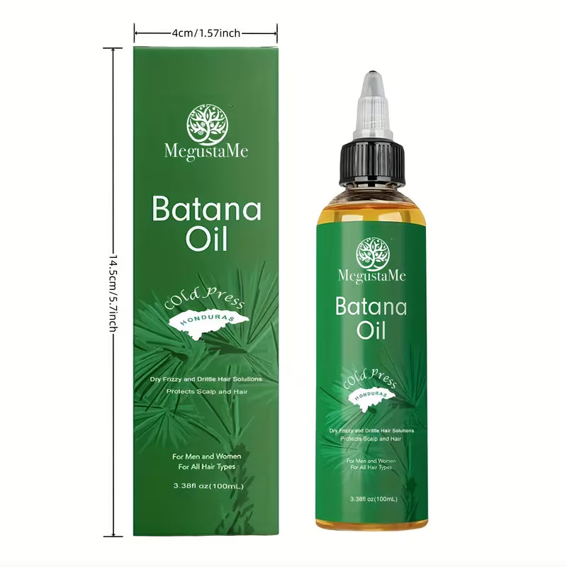 MegustaMe Cold-Pressed Batana Oil 100ml – Hair & Scalp Conditioner