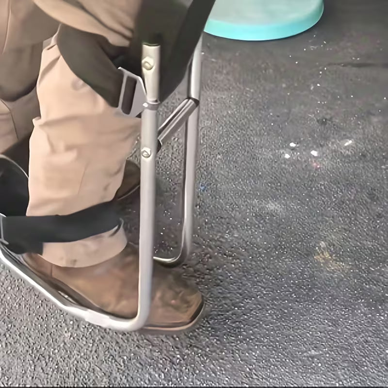 PXWODOFT Adjustable Kneeling Stool – Portable Non-Slip Garden Kneeler (1 pc)