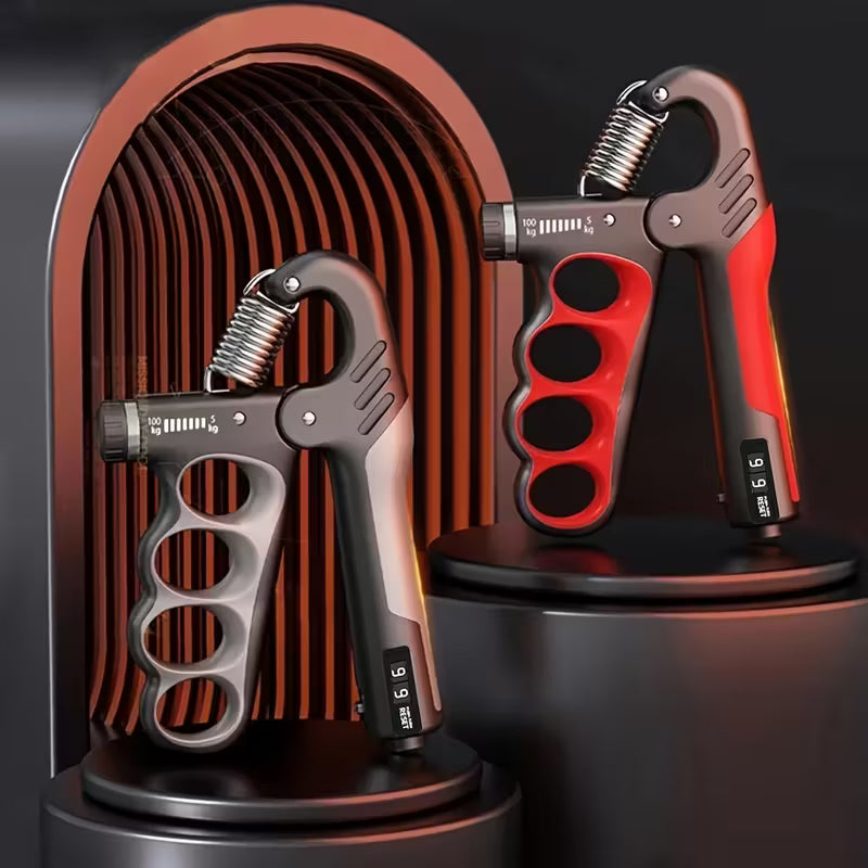 Adjustable Hand Gripper 5–100KG – Grip Strength Trainer with Mechanical Counter