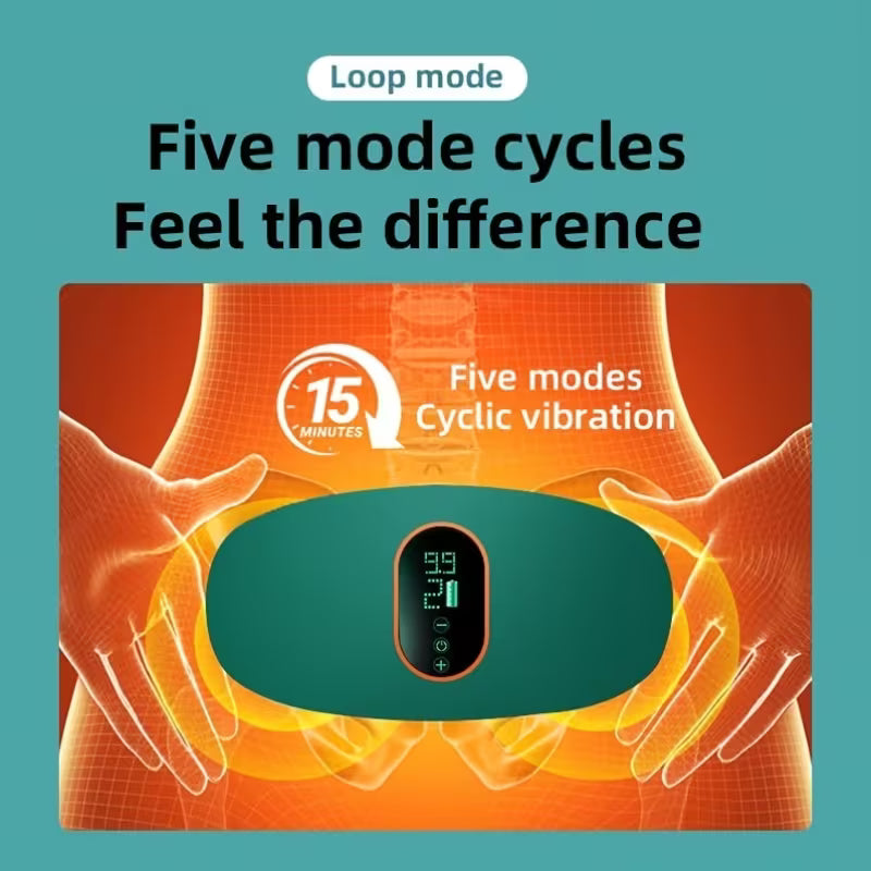 USB Rechargeable Multi-Functional Body Massager – Portable Muscle Relaxation Device for Abdomen, Legs & Full Body