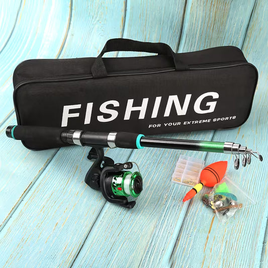 Gradient Fishing Rod & Reel Combo Set – Full Kit