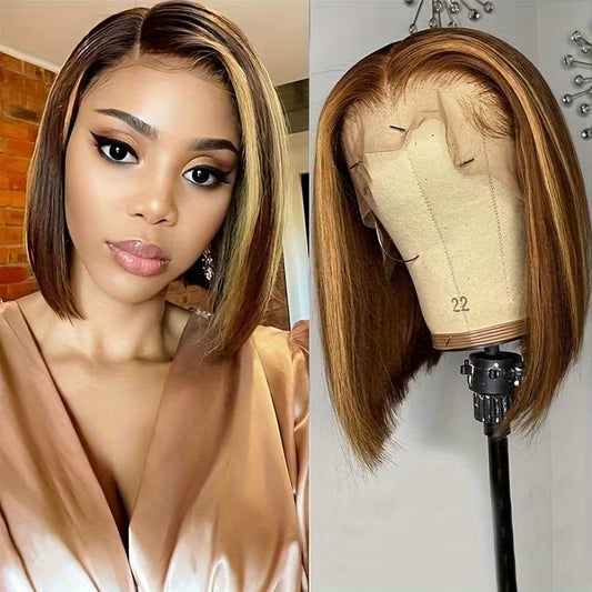 Brazilian Human Hair Bob Lace Wig 13x4 – 150% Density