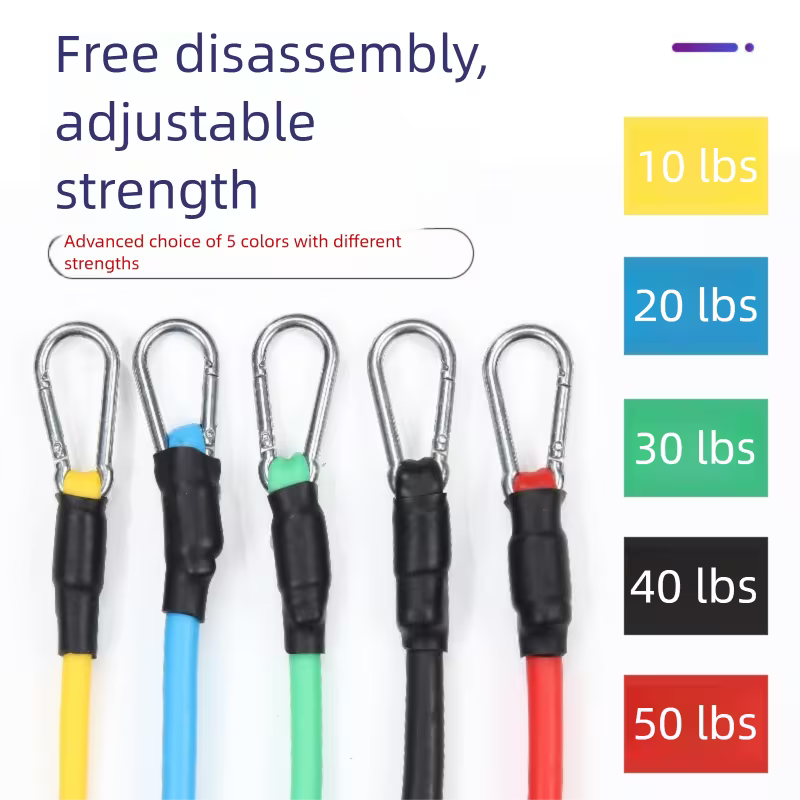 11pcs Resistance Band Set for Home & Gym Workouts