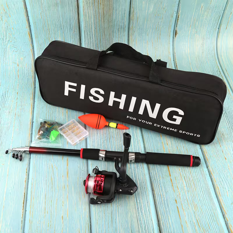 Gradient Fishing Rod & Reel Combo Set – Full Kit