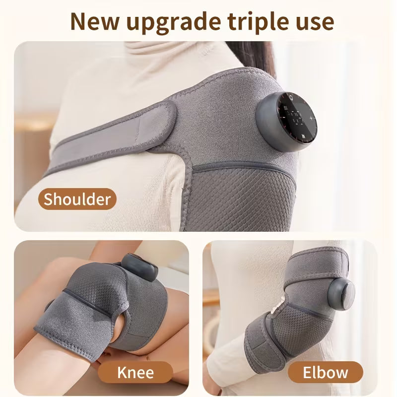 Heated Knee Massager with Mugwort – USB Joint Relief