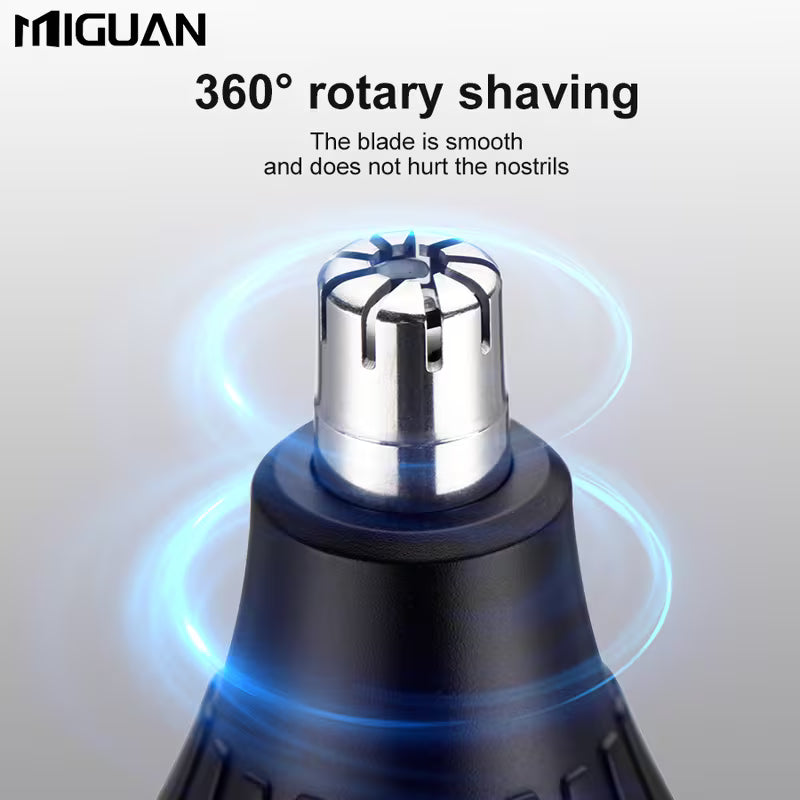 4-in-1 USB Grooming Kit – Nose, Ear, Beard & Eyebrow Trimmer for Men