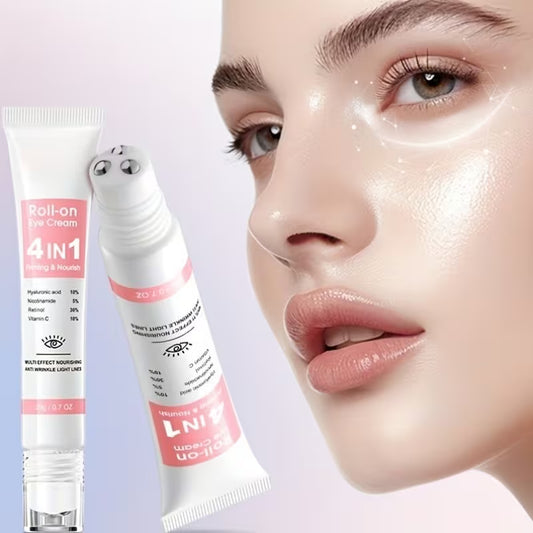 4-in-1 Firming & Nourishing Roll-On Eye Cream – Dark Circles & Brightening