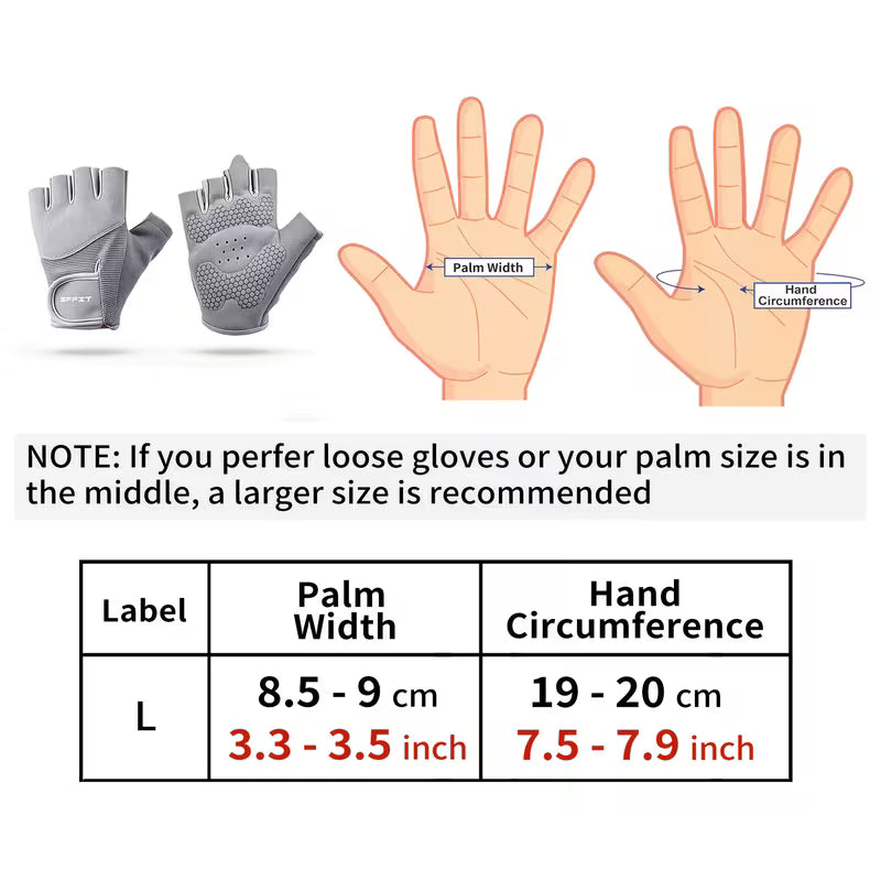 Fingerless Workout Gloves – Breathable Gym & Cycling Grip