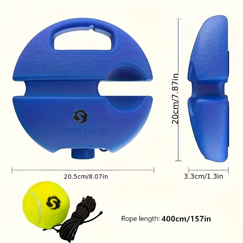 Outdoor Tennis Training Set – Racket & Rebound Ball