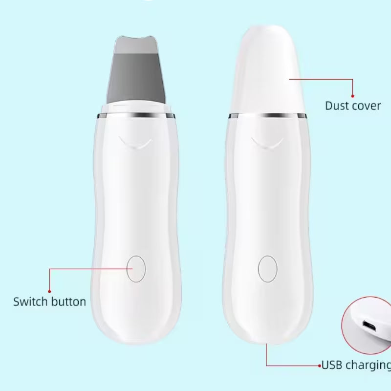Electric & Manual Blackhead Remover Scraper – Gentle Pore Cleanser for Sensitive Skin