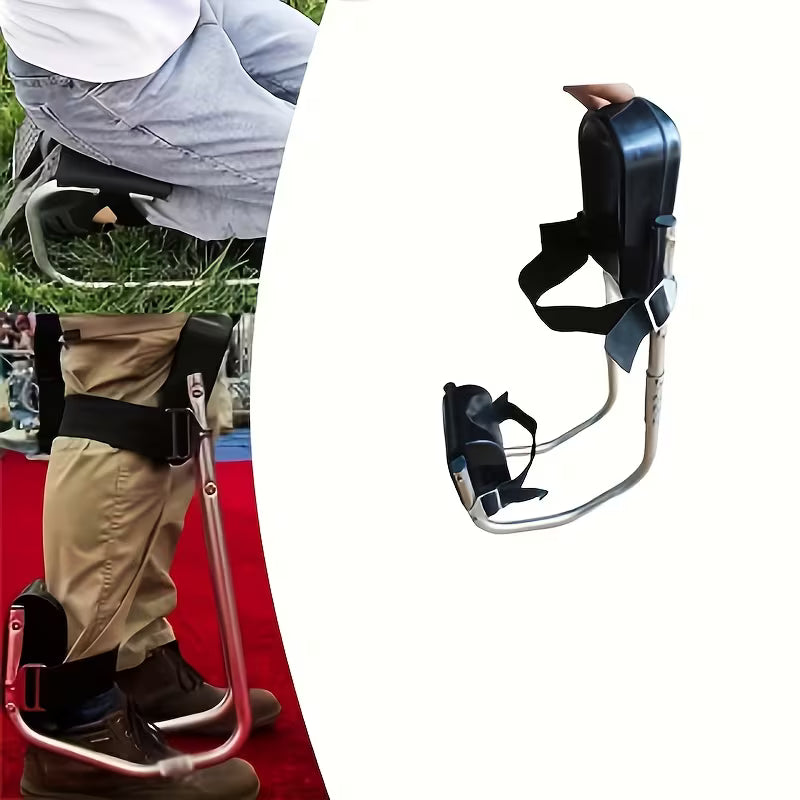 PXWODOFT Adjustable Kneeling Stool – Portable Non-Slip Garden Kneeler (1 pc)