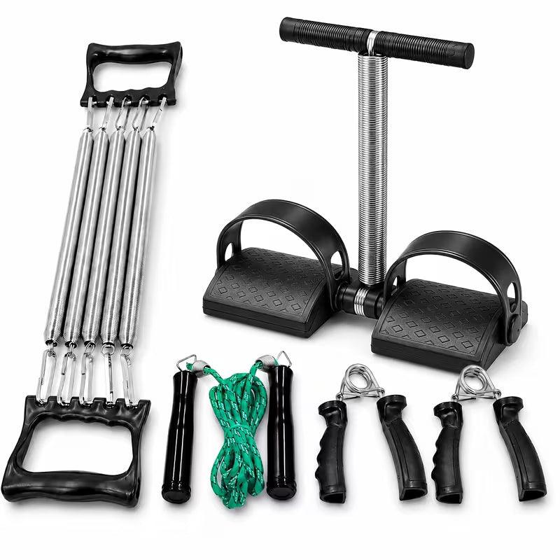 Portable Home Gym Fitness Kit – Full Body Workout Set