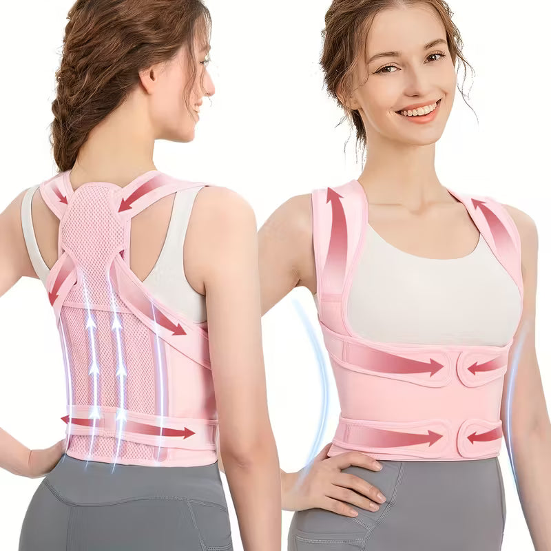 Unisex Adjustable Back Support Belt – Breathable & Lightweight