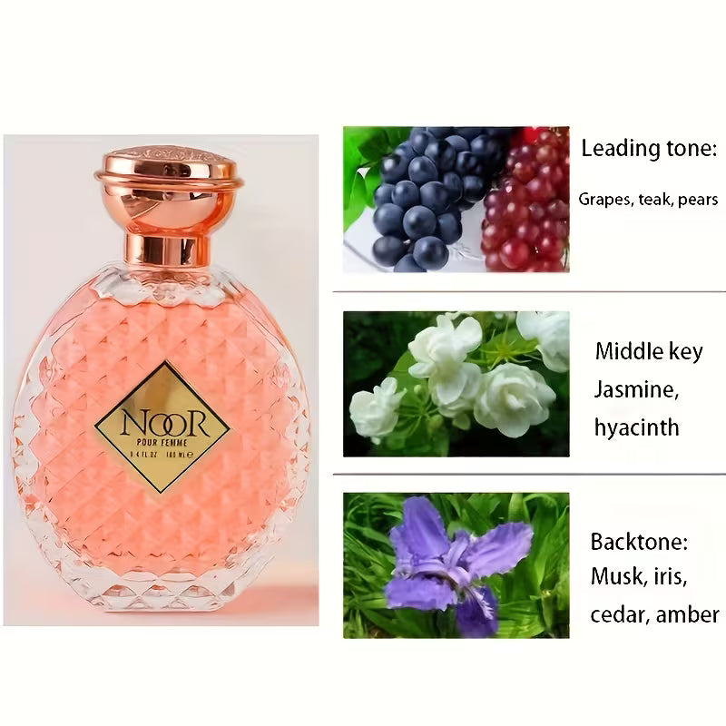 Arabian Grape & Grapefruit Perfume – Unisex Floral Citrus 100ml