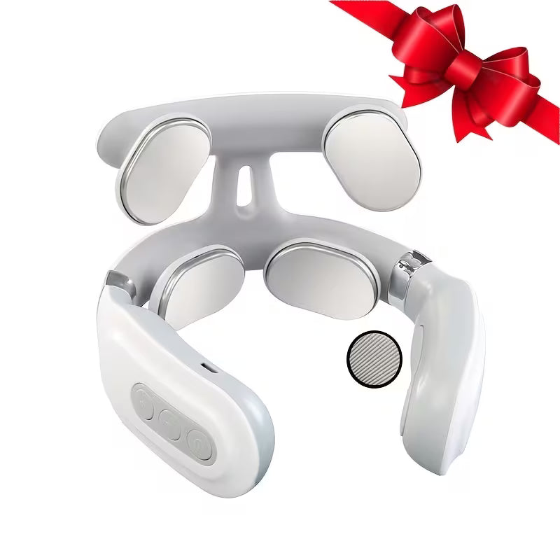 Portable USB-Rechargeable Neck & Shoulder Massager | Deep Relief for Stress & Tension