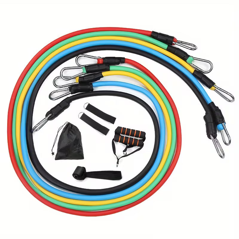 11pcs Resistance Band Set for Home & Gym Workouts