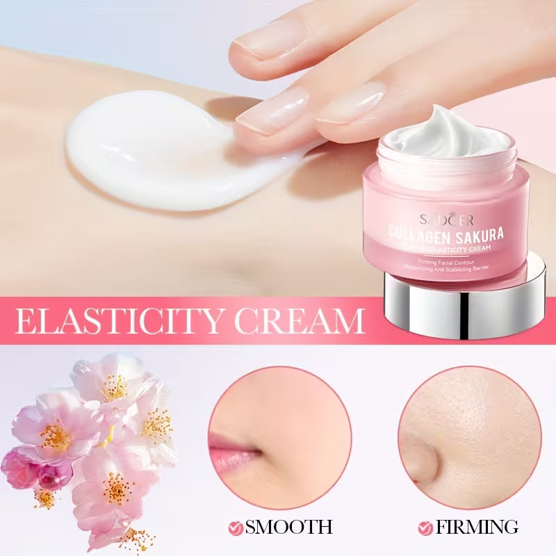 Sakura Collagen Moisturizing Face Cream – Smooth & Delicate Skin Care