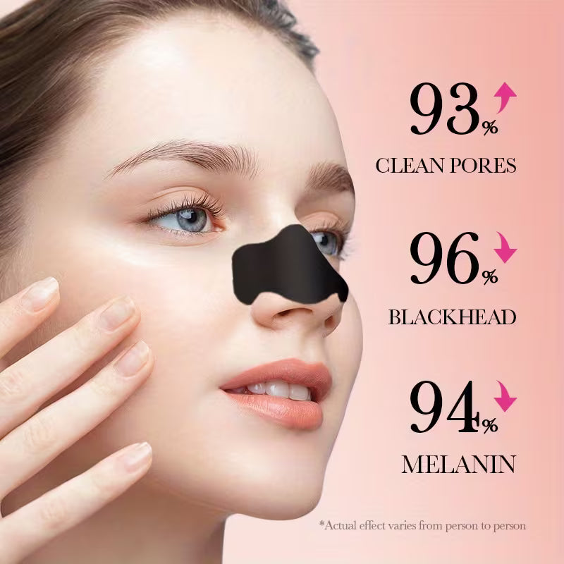 Bamboo Charcoal Deep Cleansing Nose Strips – Blackhead & Whitehead Remover