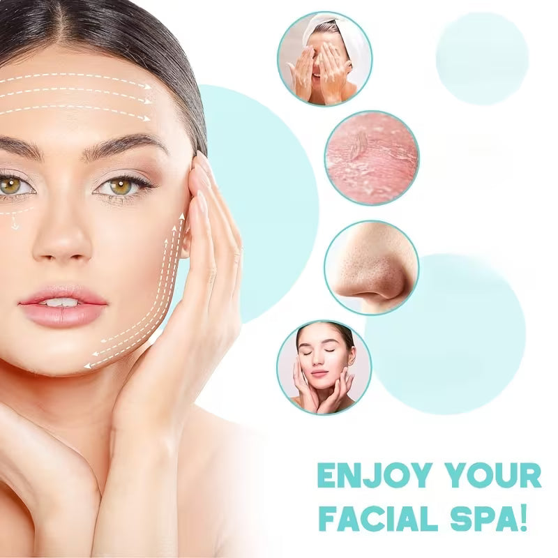 6-in-1 Electric Facial Cleansing Brush Set – Deep Clean