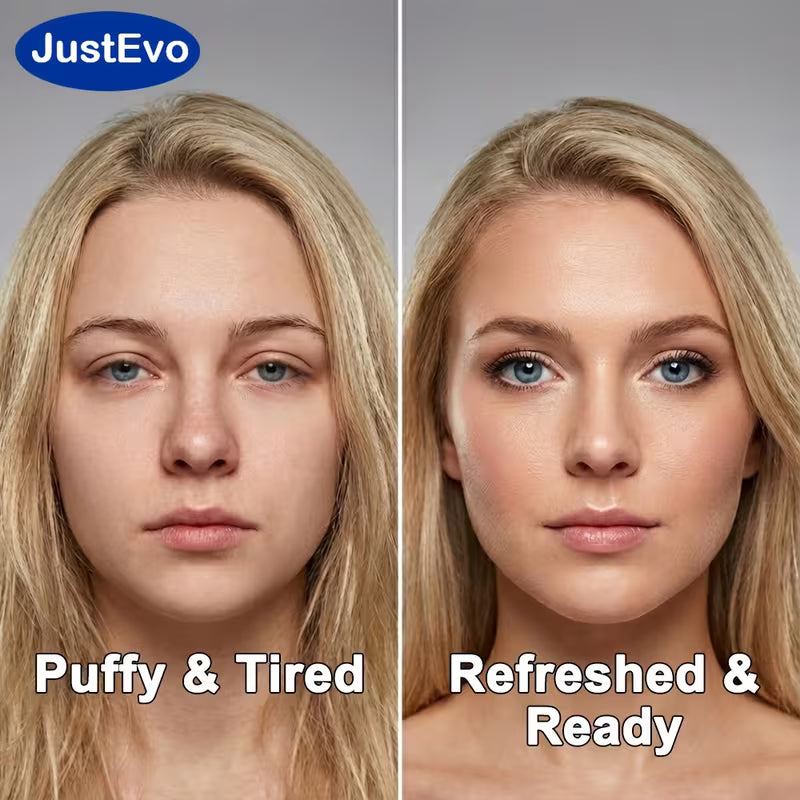JustEvo Eye Massager – Heated Eye Mask with Music for Relaxation & Eye Care